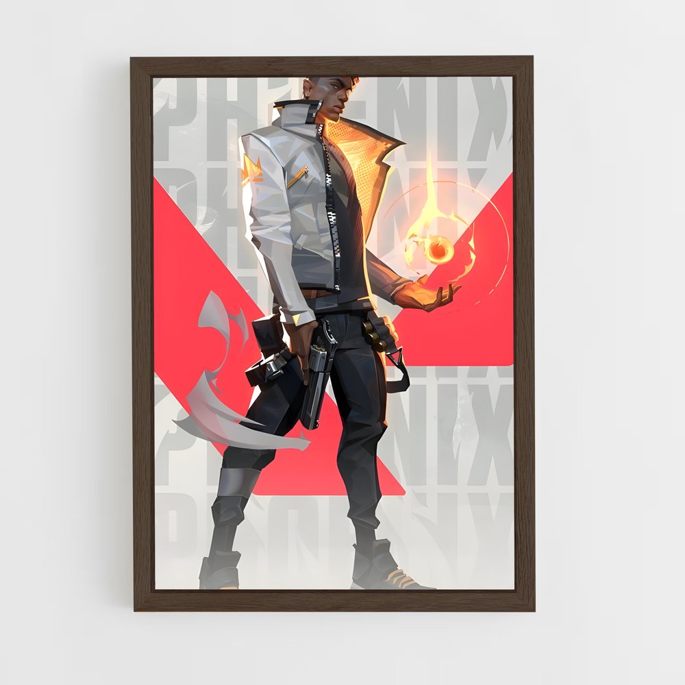 Poster Phoenix Reborn – affiche Valorant (vue 5)